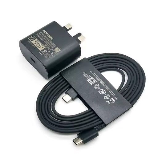 Genuine 45W Super Fast Charger Adapter Plug & Cable For Samsung Galaxy Phones UK