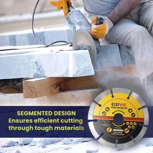 3PCS 125mm Diamond Cutting Discs 5" Angle Grinder Blade Tile Stone Concrete Tool — image 2