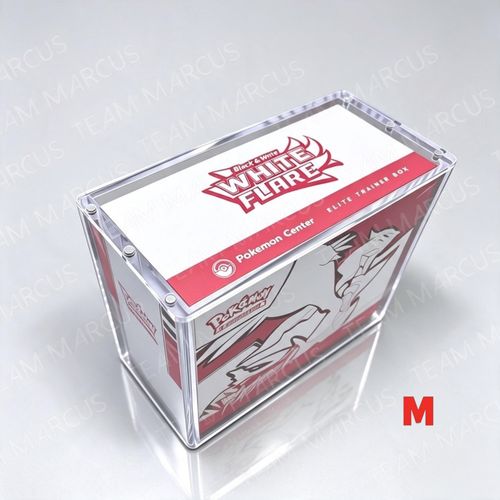 Pokemon Elite Trainer Box ETB 8mm Acrylic Magnetic Display Case UV — image 8
