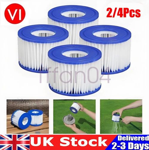2/4pcs For Bestway Lazy Lay-Z-Spa Filters VI Cartridge Hot Tub Spa Swimming pool — image 1