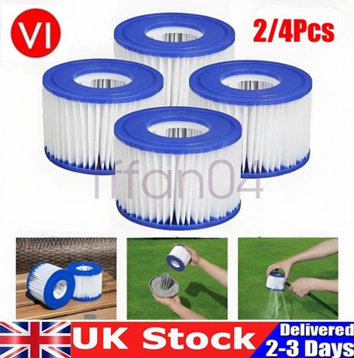 2/4pcs For Bestway Lazy Lay-Z-Spa Filters VI Cartridge Hot Tub Spa Swimming pool