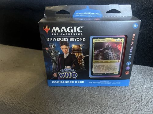 Magic: The Gathering Doctor Who Commander Decks (4) 100-Card Lot - 2023 — image 5