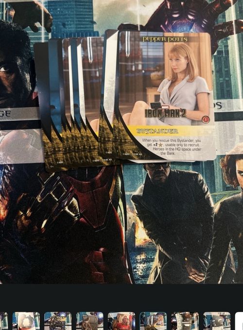 Upper Deck Legendary Marvel Studios Phase 1 Base - Rare And Barely Used — image 12