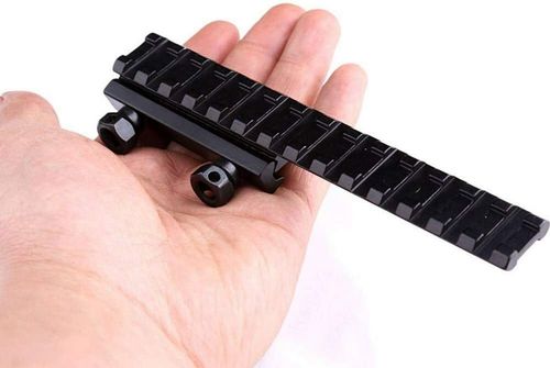 14 Slot Extension Picatinny 20mm Rail Scope Mount Low Riser Rail Base Adapter — image 15