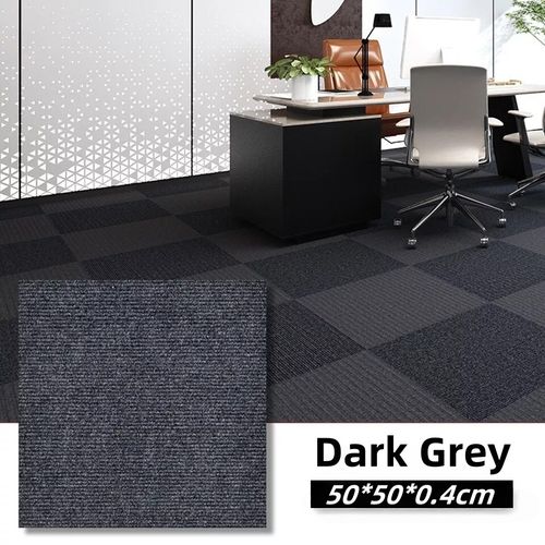 50x50cm Self Adhesive Area Carpet Tiles Peel and Stick Floor Plank Mat Non-Slip — image 2