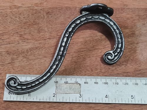 Two Old Cast Iron Coat /Bag/ Hat/ Hooks Vintage — image 14