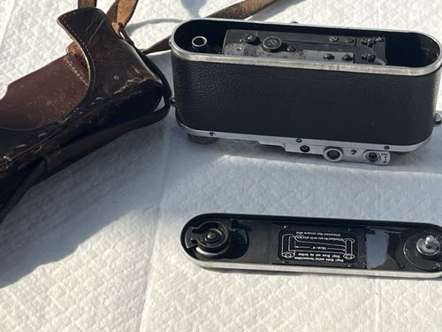 Leica IIIa DRP Rangefinder Leitz Elmar f=5cm 1.3,5 Lens No.129554 — image 8