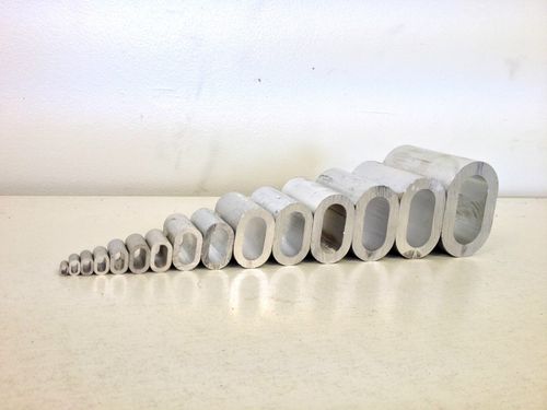 Aluminium Wire Rope Ferrules - 1mm up to 26mm (Qty - 10, 50, 100) — image 1