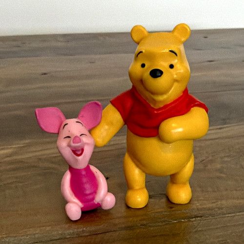 Disney Applause Winnie the Pooh & Piglet Figurines Set Contemporary (1968-Now)