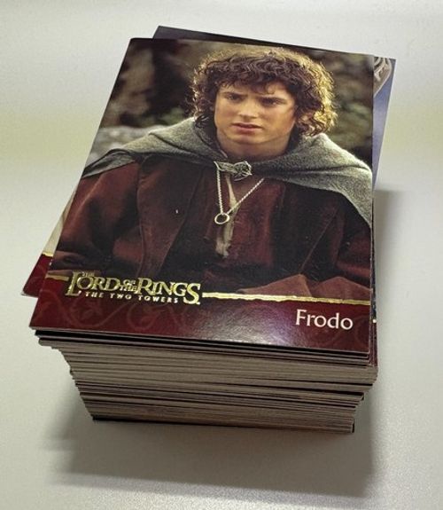 2002 Topps Lord Of The Rings: The Two Towers Complete 90 Movie Card Set