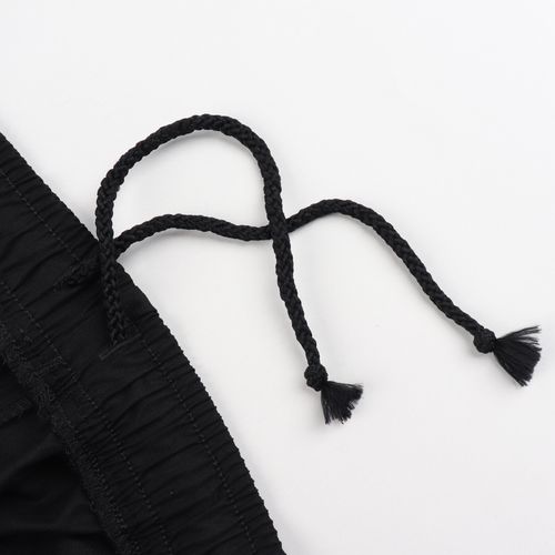 Black Chef Trousers Excellent Quality Elasticated Pants 3 Pockets Black Trousers — image 2