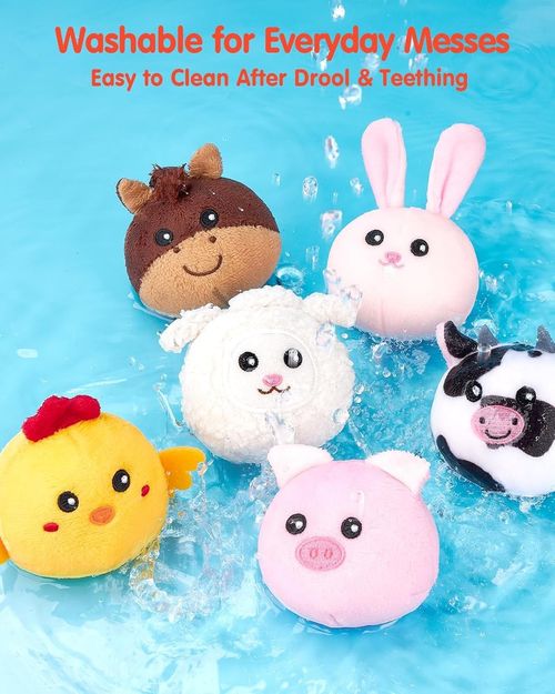 Montessori Farm Animals Barn Toy Set for Babies 6-12  - Sensory Playtime — image 10