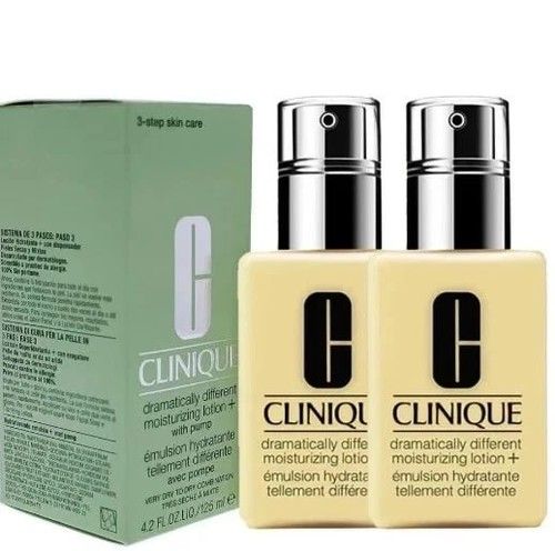2X Clinique Dramatically Different Moisturizing Lotion with Pump 125ml