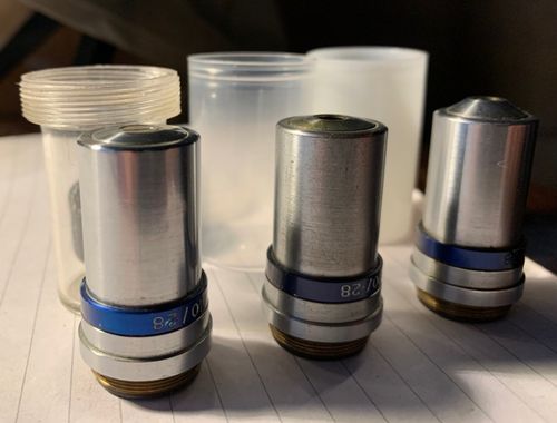Vintage Watson 10x Magnification Long-Barrel Parachromatic Microscope Objective — image 4