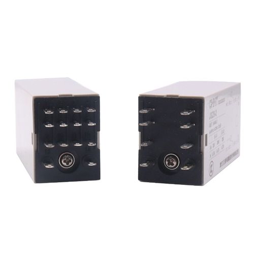 1s-5mins Adjustable Delay Time Relay AC220V DC12V/24V DPDT  8/14-Pin Time Relay — image 4
