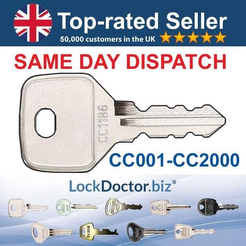 LockDoctor.Biz Steel RONIS WSS Replacement Locker Keys CC001-CC2000 ***FREE POST