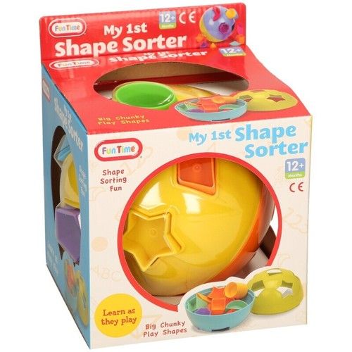 Shape Sorter Ball Toddler Toy Sorting Kids Childrens First Gift A to Z