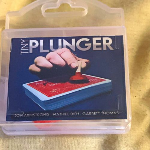 Tiny Plunger Magic Trick plus Sheep Dog trick - cards included. — image 1