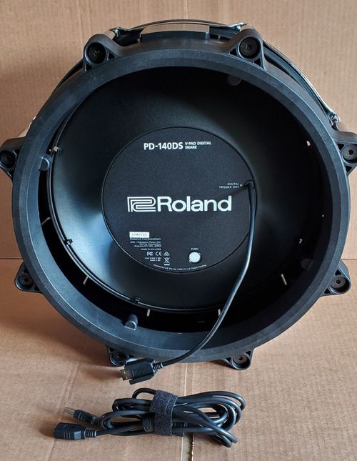 🤖🥁 Roland V DRUMS PD-140DS 14" DIGITAL Mesh snare USB cable CLEAN! E*D*S 🤖🥁 — image 12