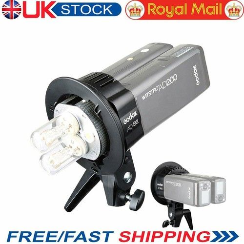 Godox AD-B2 Dual Power Flash Head Bracket Bowens Mount for AD200 AD200Pro
