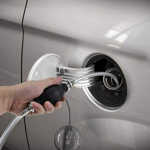 Hand Siphon Pump Petrol Diesel Water Oil Liquid Fuel Transfer Easy Use Pump UK — image 5