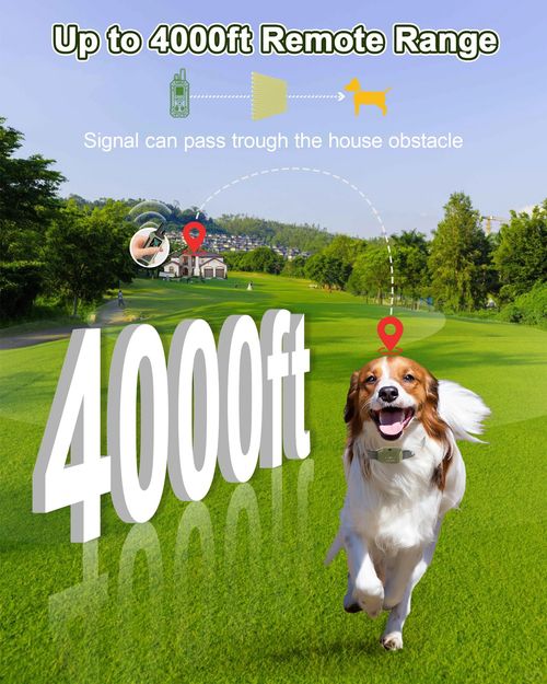4000FT Electric Pet Dog Training E-Collar Anti-Bark Obedience Remote Control NEW — image 5