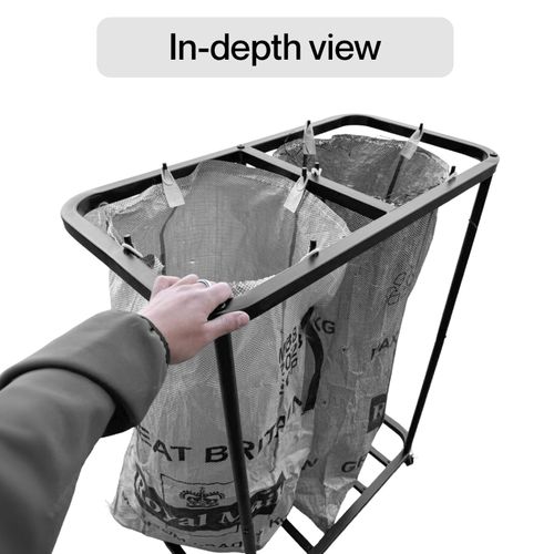 Mail / Post / Double Bag Sorting Holder Postbag Trolley for Royal Mail Sacks — image 6