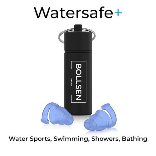 Ear Plugs Swimming - Silicone Earplugs for Swim Watersports Pool Surf Adults NEW