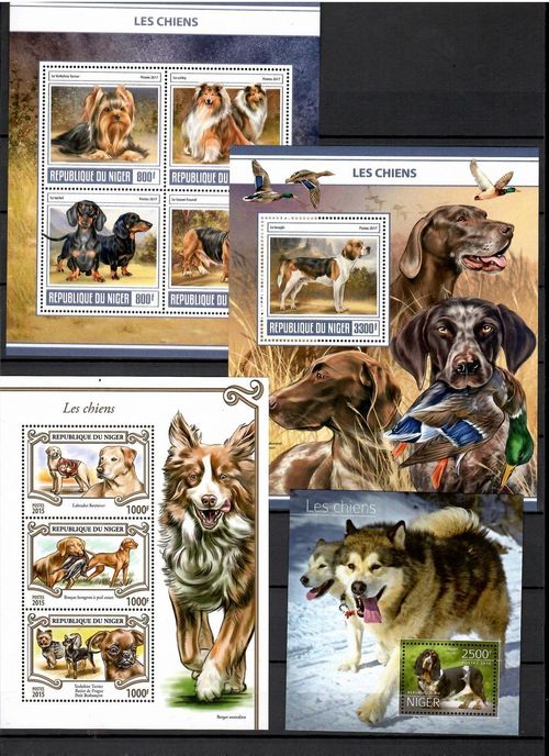 DOG breeds / dogs collection Pt. 2 (countries M-S) - 52 s/s MNH #CNA402 — image 6