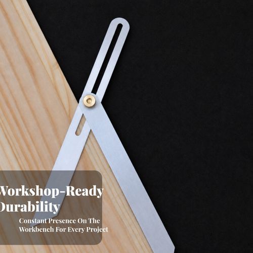 Adjustable Woodworking Angle Square Rust-Resistant for Joiners — image 7