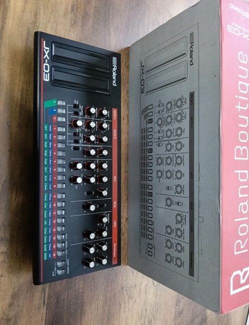 Roland Boutique JX-03 Desktop Synth Sound Module - boxed clean working tested  — image 4
