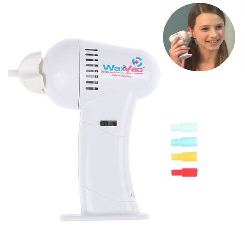 Ear Wax VAC Cleaner Remover Kit Safe Removal Cordless Vacuum -Safe Easy Suction — image 2
