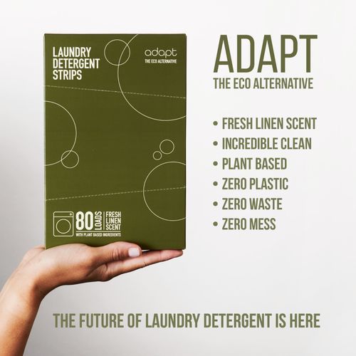 Adapt Laundry Detergent Strips Sheets 80 loads Eco Ultra-Concentrated — image 2