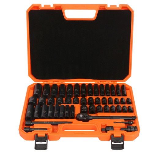 3/8" Drive Shallow and Deep Impact Socket Set 6-point Metric /SAE Sockets