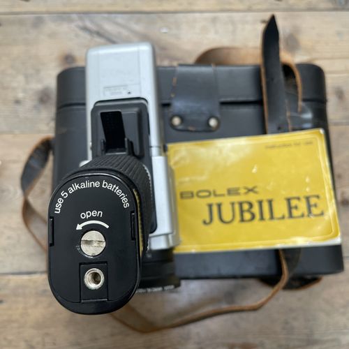 Bolex Jubilee Cine Camera with case user manual — image 7