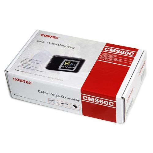 FDA OLED Fingertip pulse Oximeter Finger Pulse Blood Oxygen SpO2 Monitor,CMS60C — image 9