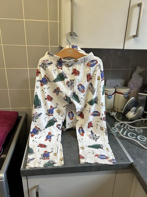 Disney Store Paddington Bear Christmas Flannel Cotton 2pc Pyjama Set — image 2