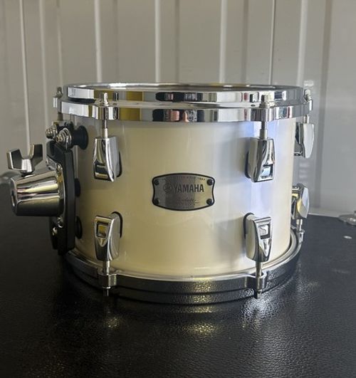 Yamaha Absolute Hybrid Maple 10x7 Rack Tom - Polar white