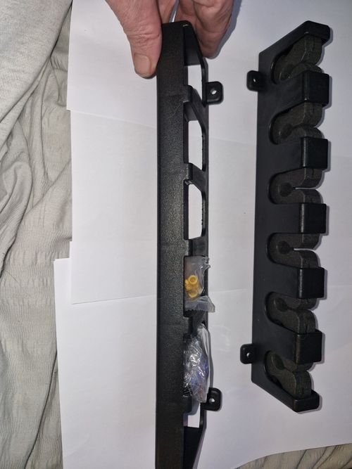 Wall Mounted Fishing Rod Rack Holder Ceiling Bracket Vertical Horizontal Display — image 4
