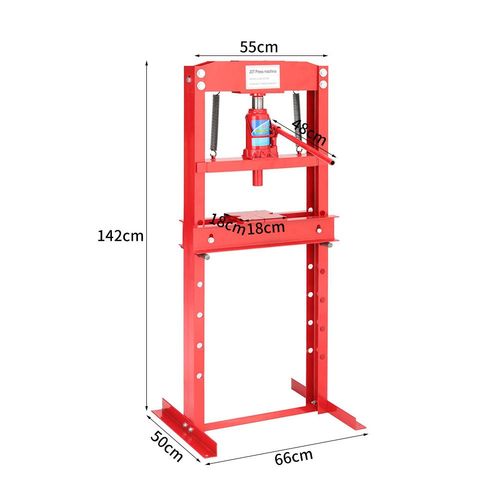 Workshop Garage Standing Press Floor Type Hydraulic Bench Presses Bearing 20 Ton — image 10