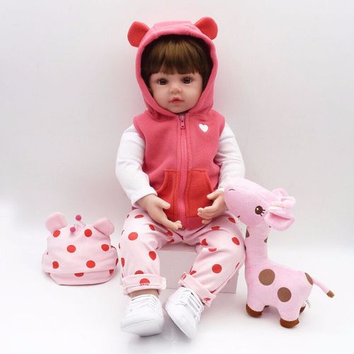 Realistic Reborn Baby Dolls Newborn Doll Vinyl Silicone Real Girl Handmade Gift — image 5