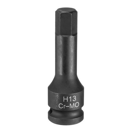 13mm Hex Impact Bit Socket H13 1/2" CR-MO Steel Drive Sockets Hex Socket Adapter