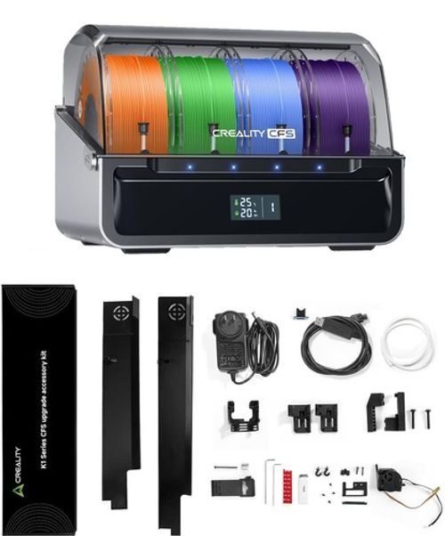 Creality CFS Filament System and K1 Series CFS Multi-Color Upgrade Accessory Kit