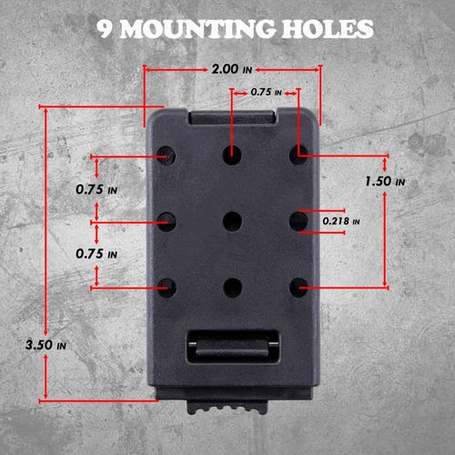 Quick Release Tactical Belt Scabbard Adjustable Secure Holder Sheath Holster — image 3
