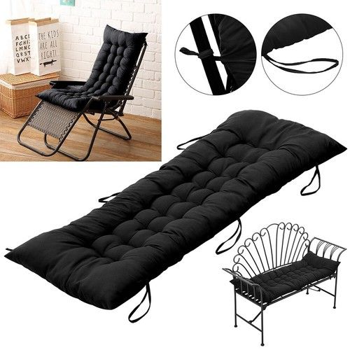 Garden Bench Cushion Pation Swing 2-3-4 Seater Indoor Outdoor Furniture Seat Pad