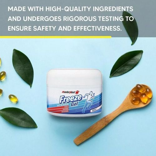 2 x FREEZE GEL 200ML SOOTHES COOLS MASSAGES MUSCLE PAIN RELIEF FREEZING GEL TUBS — image 3