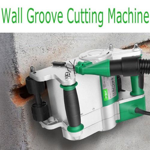 110V/220V Electric Brick Wall Chaser Floor Wall Groove Cutting Machine — image 1