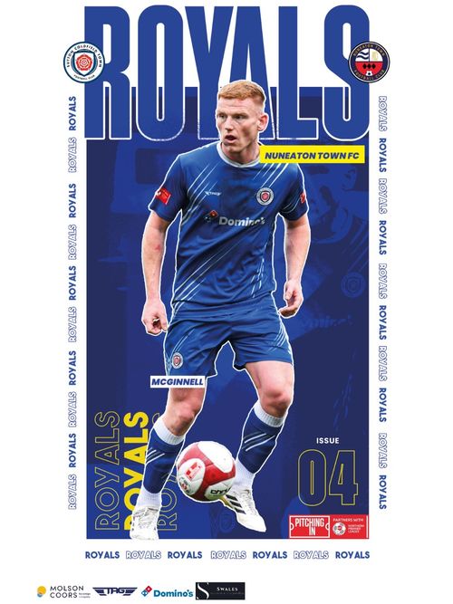 Sutton Coldfield Town v Nuneaton Town Match FA Cup Programme 31/08/26 — image 1