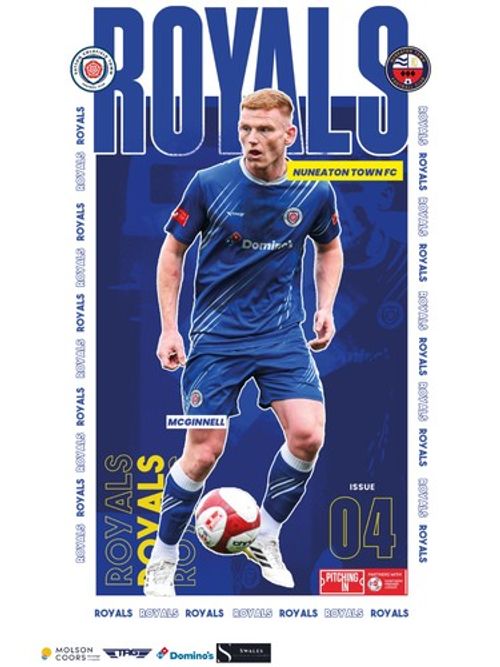 Sutton Coldfield Town v Nuneaton Town Match FA Cup Programme 31/08/26