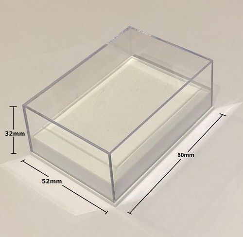 CLEAR JEWELLERY BOXES Job Lot Gift Pendant Earrings Necklace Box WHOLESALE UK